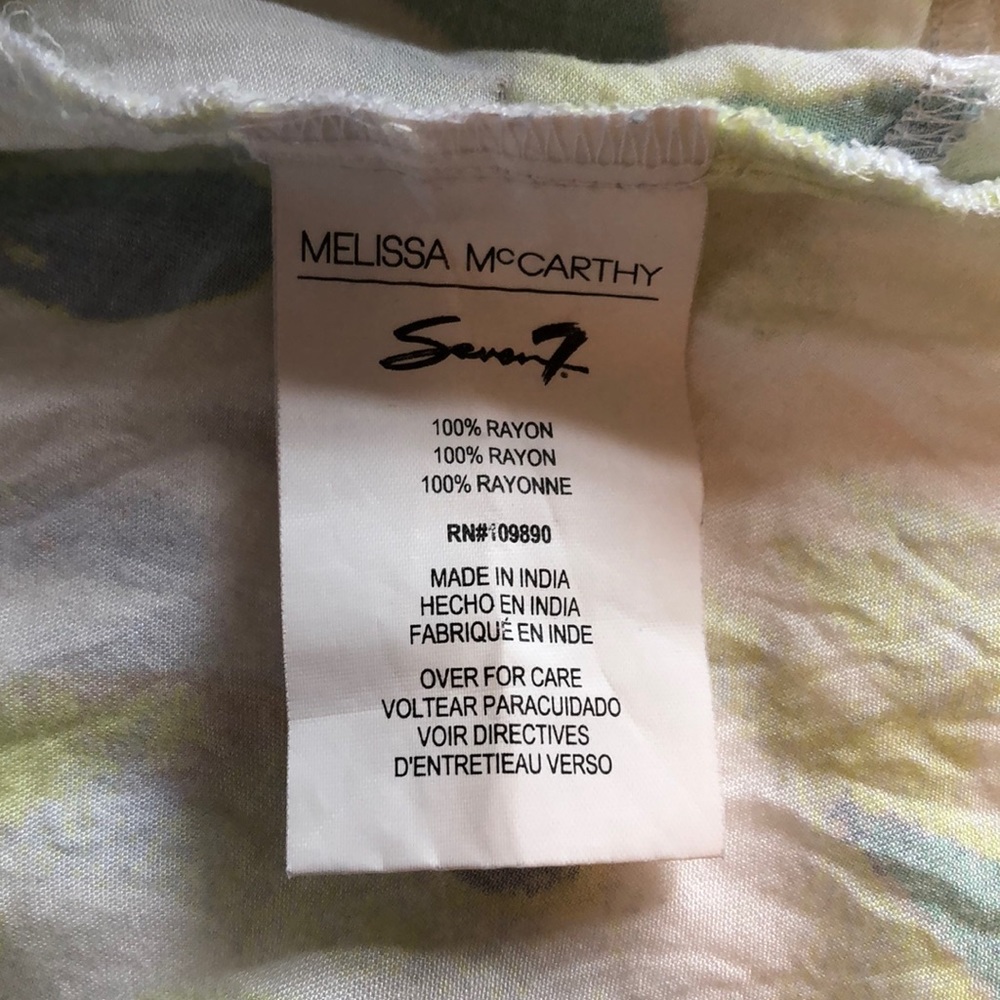 Melissa McCarthy SEVEN tunic top 💚 - Picture 6 of 7